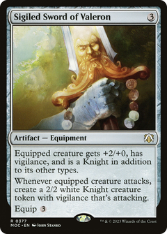 Sigiled Sword of Valeron [March of the Machine Commander]-1