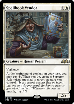Spellbook Vendor [Wilds of Eldraine]-1