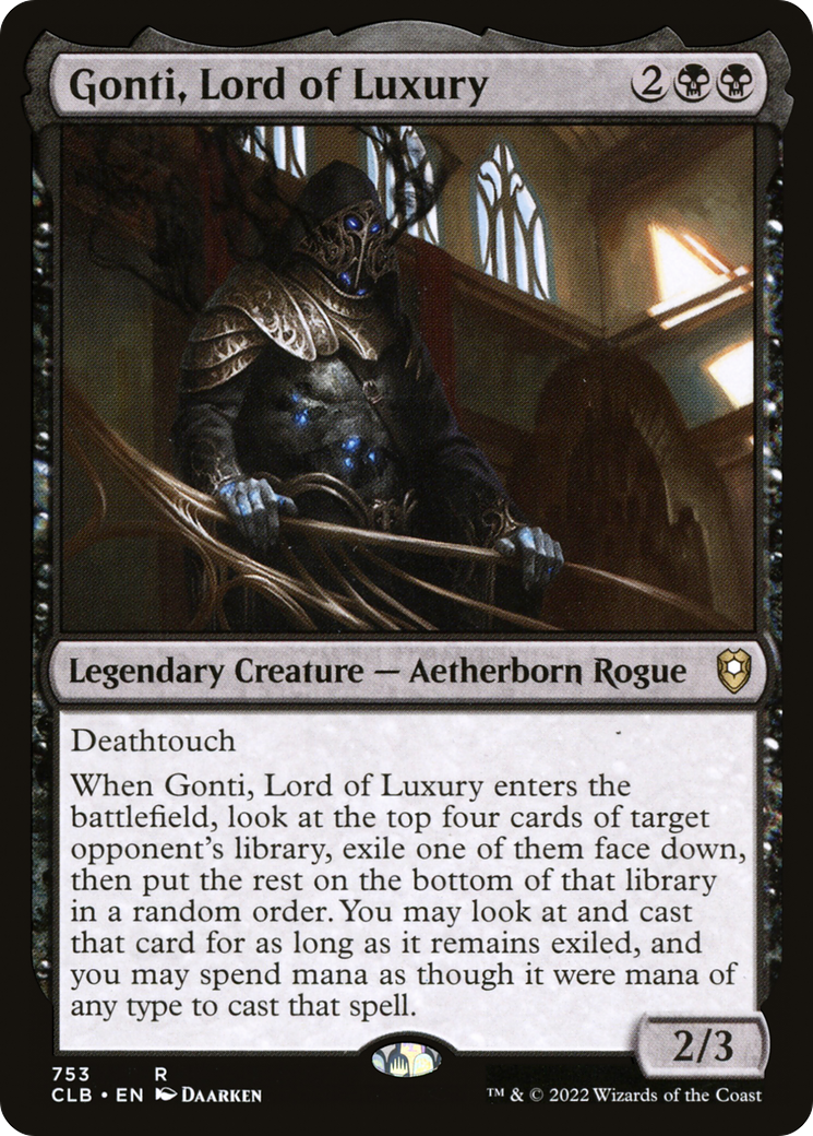 Gonti, Lord of Luxury [Commander Legends: Battle for Baldur's Gate]-1