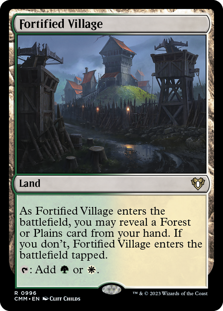 Fortified Village [Commander Masters]-1