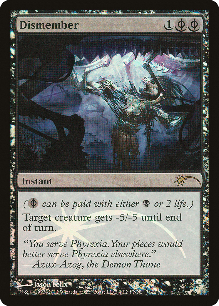 Dismember [Friday Night Magic 2012]-1