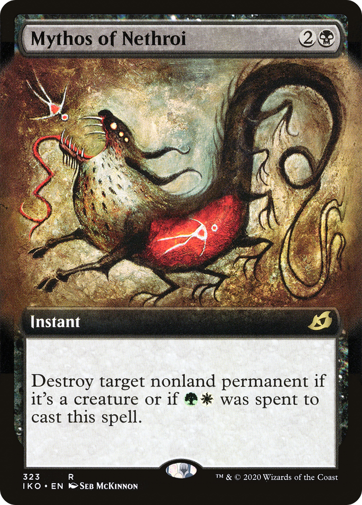 Mythos of Nethroi (Extended Art) [Ikoria: Lair of Behemoths]-1