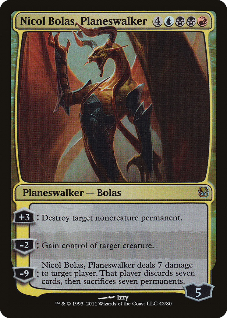Nicol Bolas, Planeswalker [Duel Decks: Ajani vs. Nicol Bolas]-1