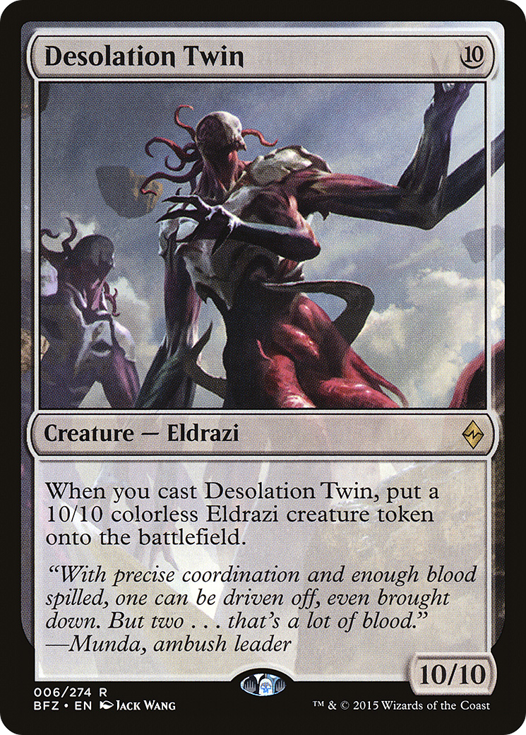 Desolation Twin [Battle for Zendikar]-1