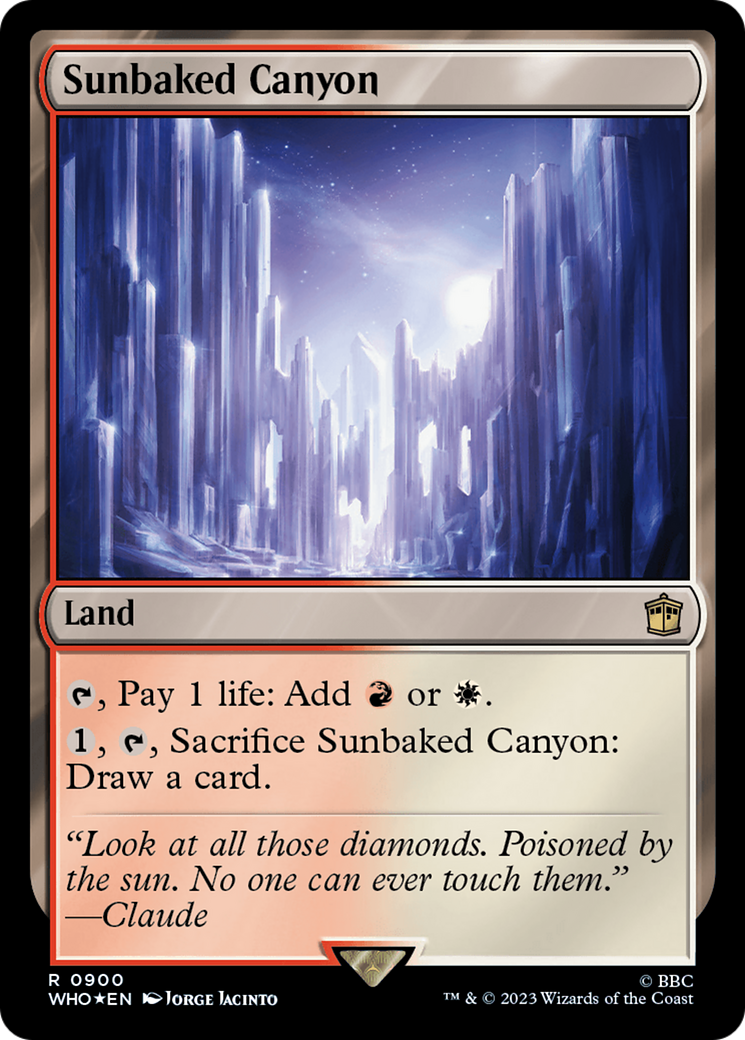 Sunbaked Canyon (Surge Foil) [Doctor Who]-1