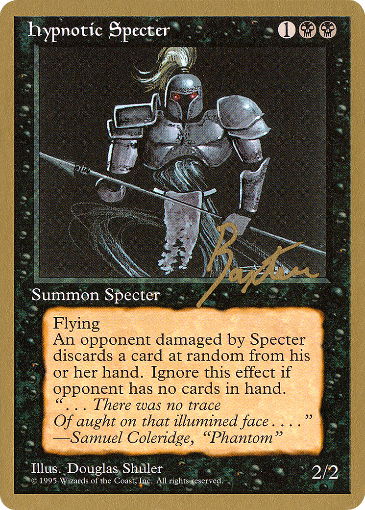 Hypnotic Specter (George Baxter) [Pro Tour Collector Set]-1