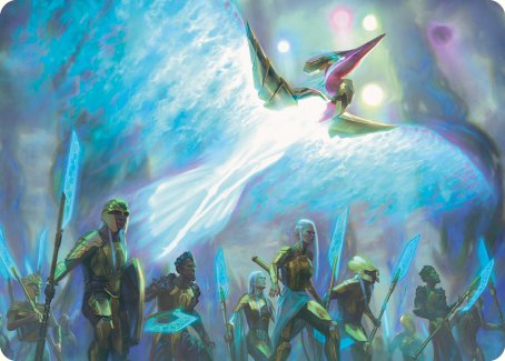 Otharri, Suns' Glory Art Card [Phyrexia: All Will Be One Art Series]-1