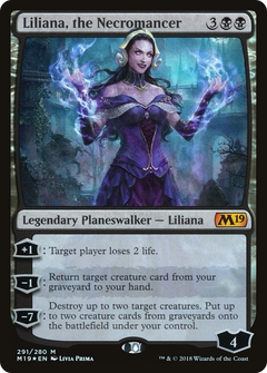 Liliana, the Necromancer [Core Set 2019]-1