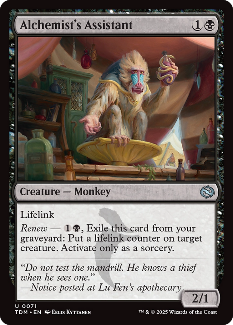 Alchemist's Assistant [Tarkir: Dragonstorm]-1