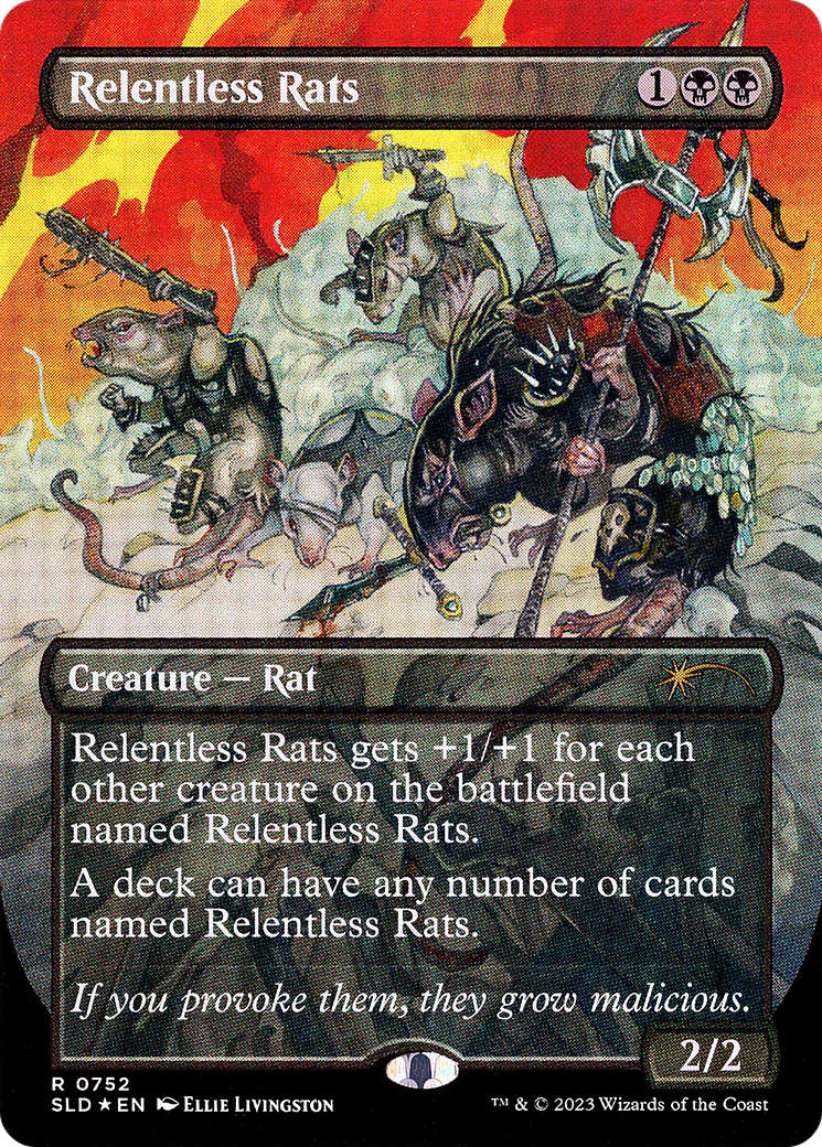Relentless Rats (752) [Secret Lair Drop Series]-1