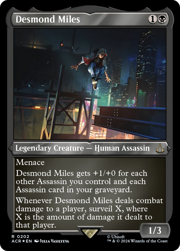 Desmond Miles (Foil Etched) [Assassin's Creed]-1