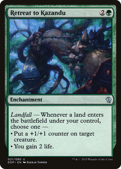 Retreat to Kazandu [Duel Decks: Zendikar vs. Eldrazi]-1