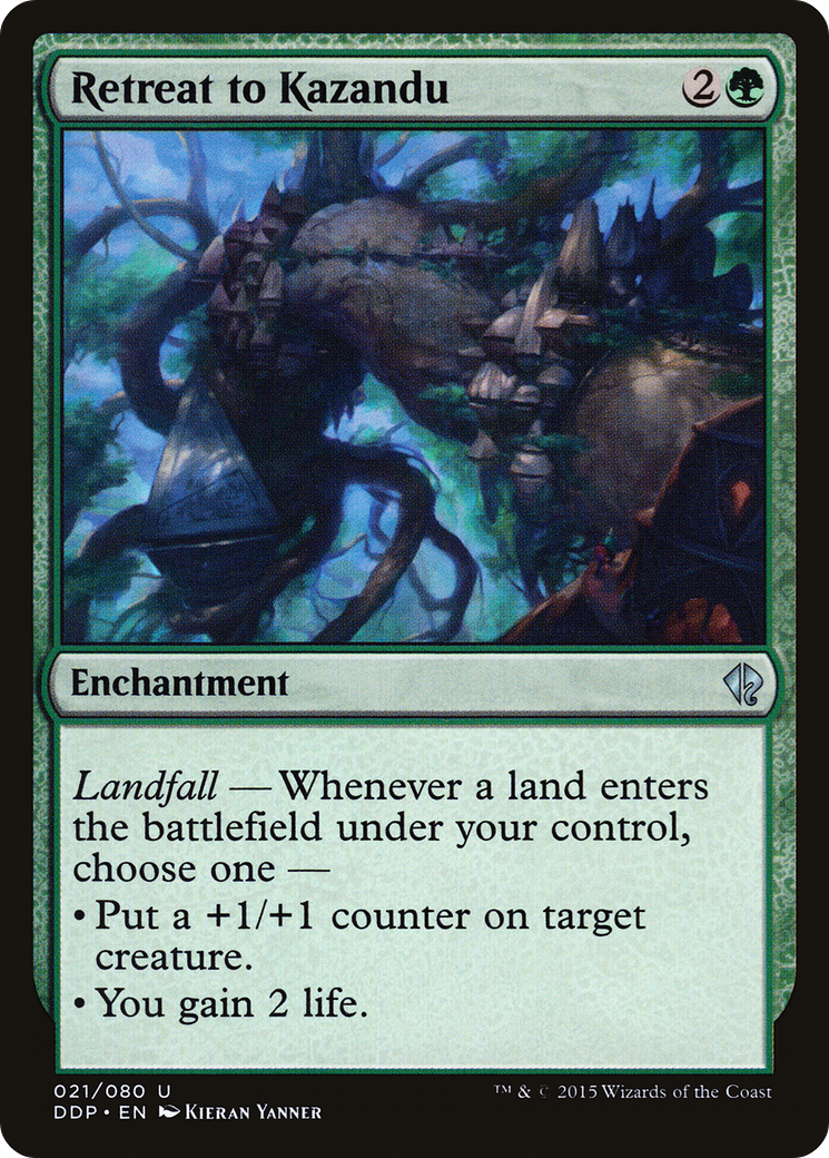 Retreat to Kazandu [Duel Decks: Zendikar vs. Eldrazi]-1