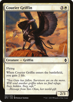 Courier Griffin [Battle for Zendikar]-1