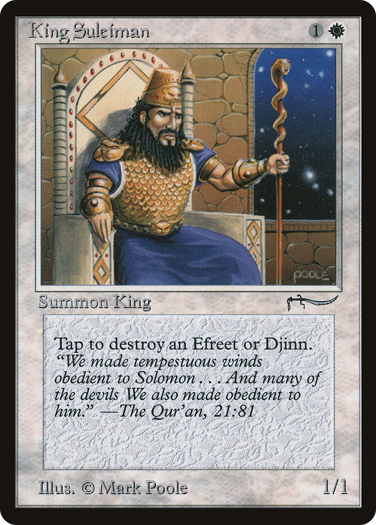 King Suleiman [Arabian Nights]-1