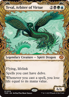 Teval, Arbiter of Virtue (Showcase) [Tarkir: Dragonstorm]-1