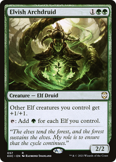 Elvish Archdruid [Kaldheim Commander]-1