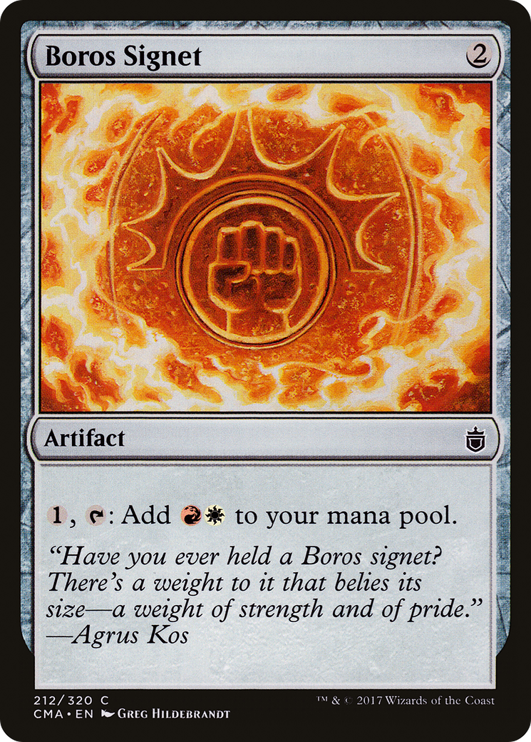 Boros Signet [Commander Anthology]-1