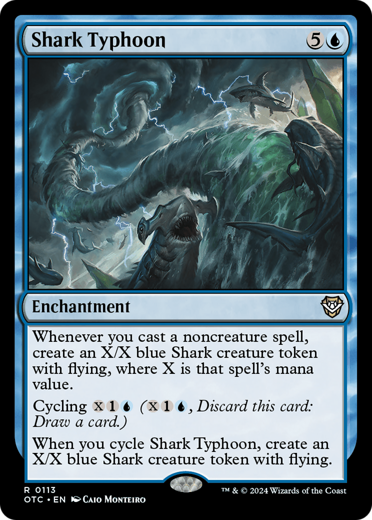 Shark Typhoon [Outlaws of Thunder Junction Commander]-1