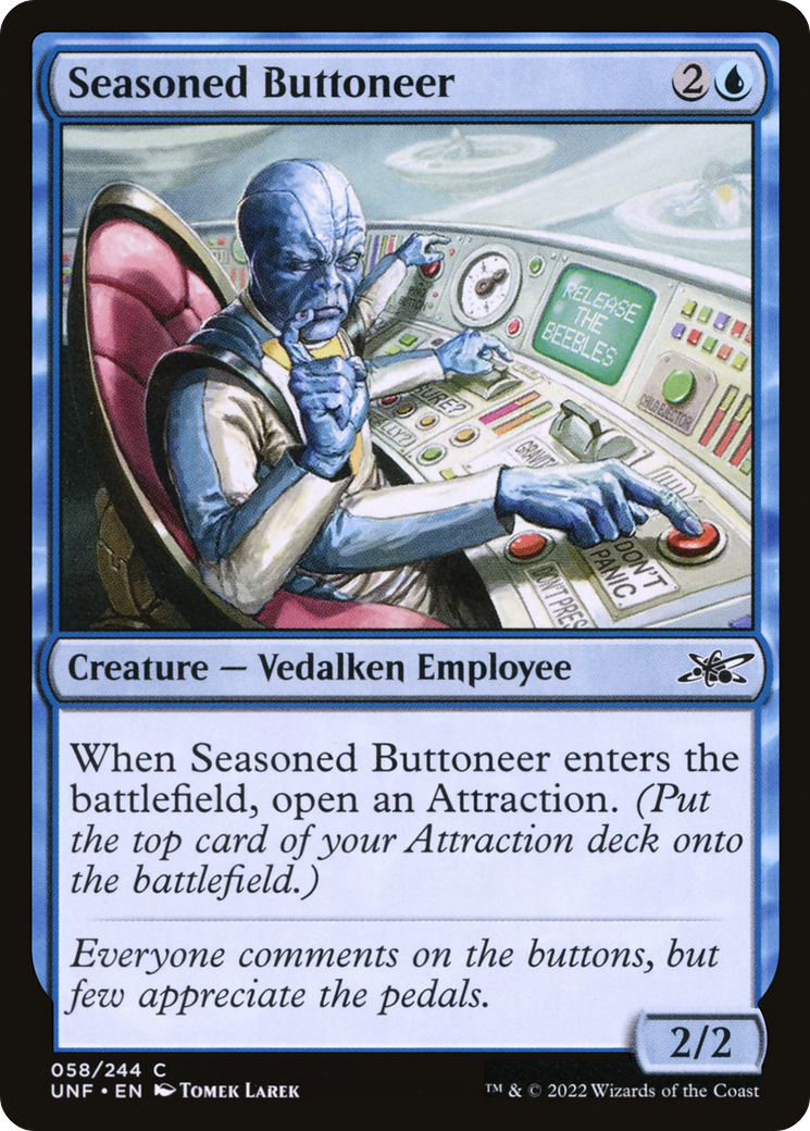 Seasoned Buttoneer [Unfinity]-1