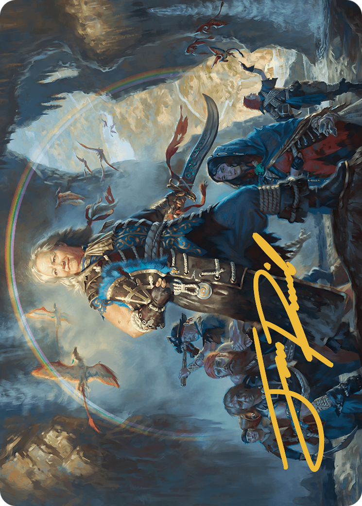 Admiral Brass, Unsinkable // Admiral Brass, Unsinkable (ALCI-069) - The Lost Caverns of Ixalan Art Series (Borderless)-3