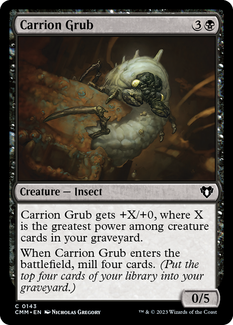 Carrion Grub [Commander Masters]-1
