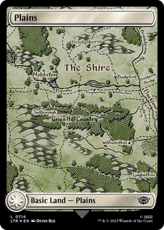 Plains (0714) (Surge Foil) [The Lord of the Rings: Tales of Middle-Earth]-1