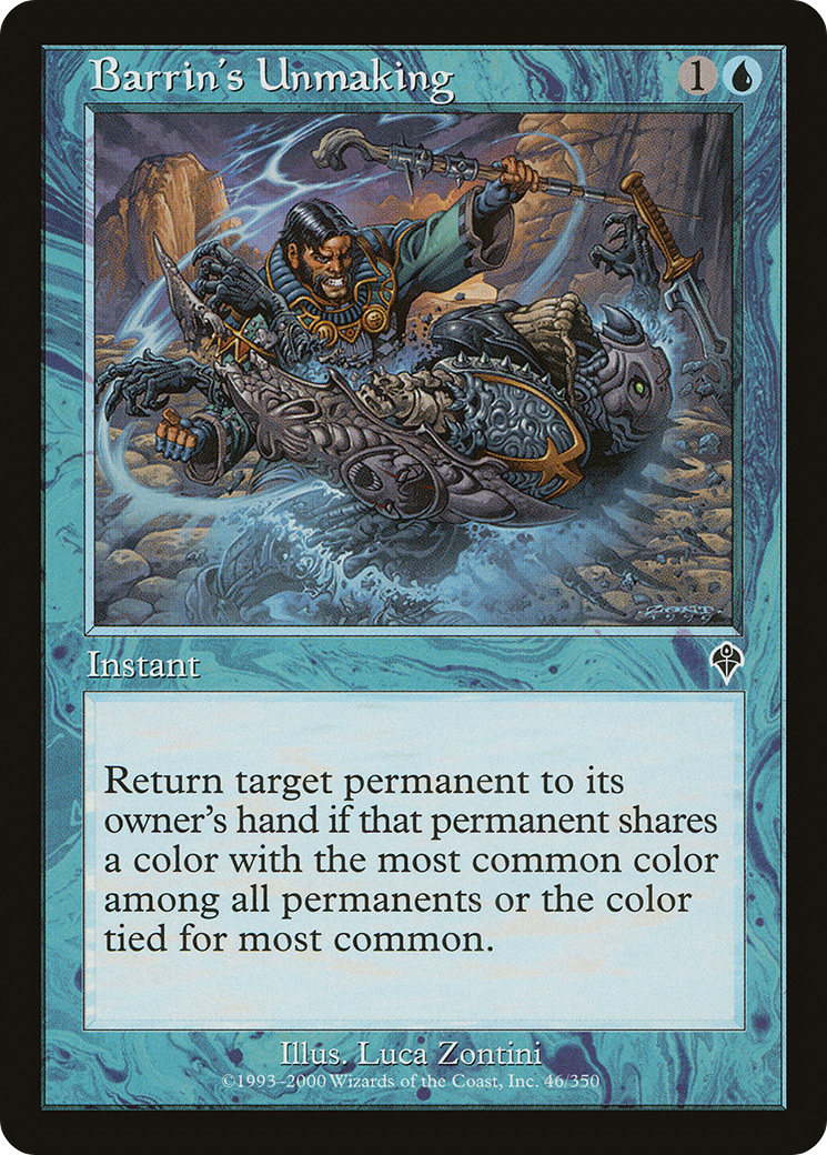 Barrin's Unmaking [Invasion]-1
