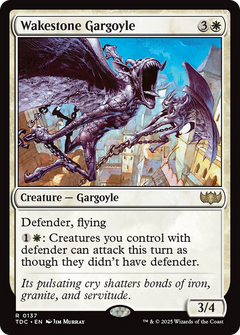 Wakestone Gargoyle (TDC-137) - Commander: Tarkir: Dragonstorm-1