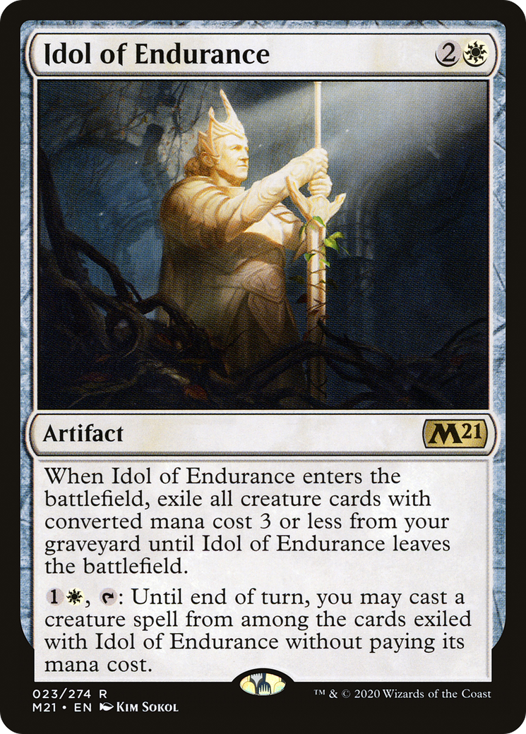 Idol of Endurance [Core Set 2021]-1
