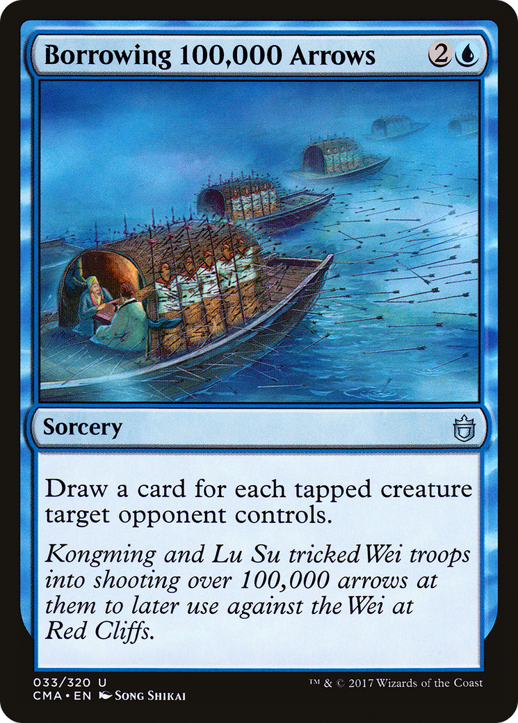 Borrowing 100,000 Arrows [Commander Anthology]-1