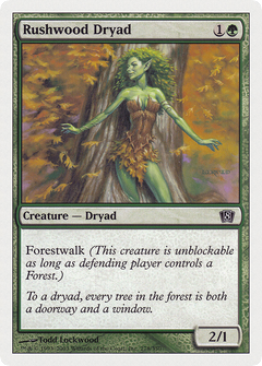 Rushwood Dryad [Eighth Edition]-1