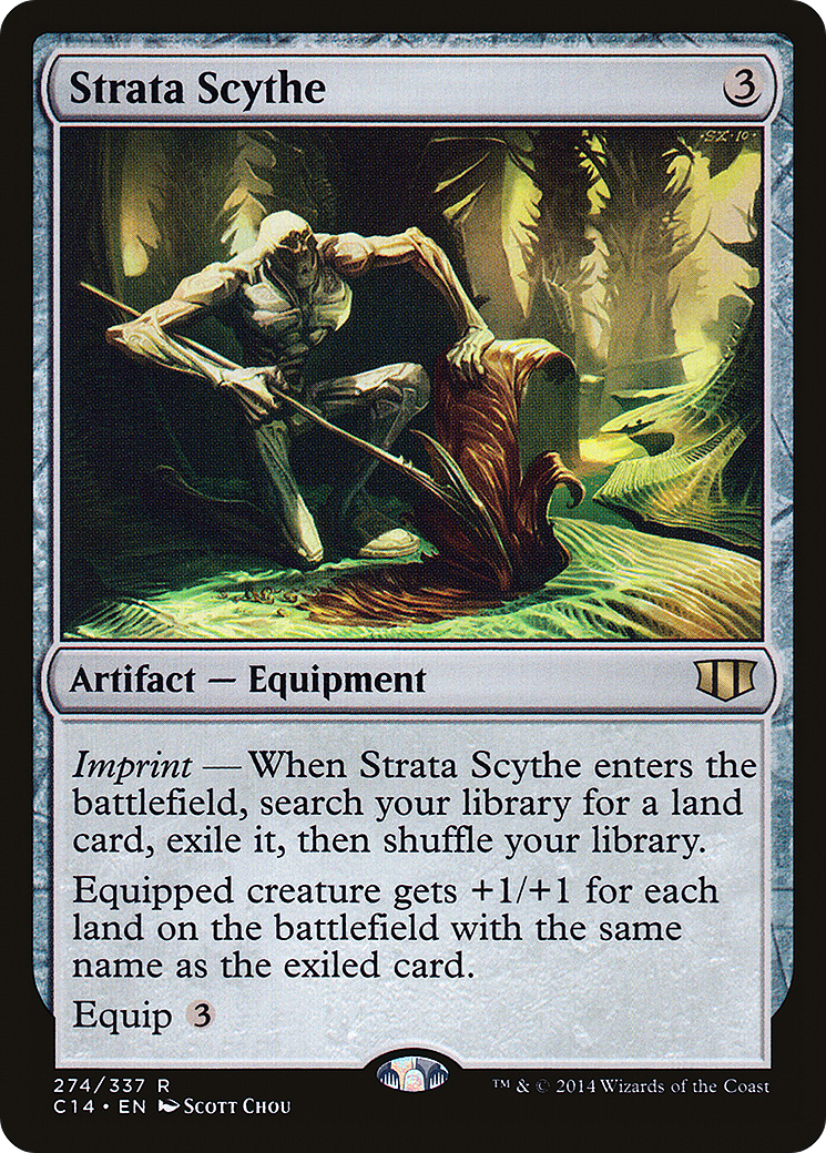 Strata Scythe [Commander 2014]-1