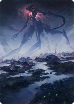 Swamp // Swamp (ABRO-050) - The Brothers' War Art Series (Borderless)-1