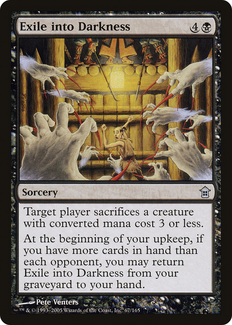 Exile into Darkness [Saviors of Kamigawa]-1