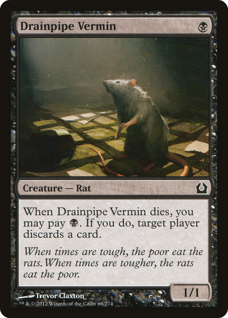 Drainpipe Vermin [Return to Ravnica]-1