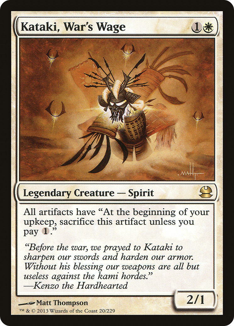 Kataki, War's Wage [Modern Masters]-1