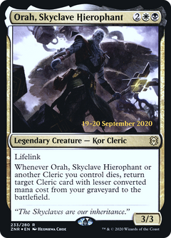 Orah, Skyclave Hierophant [Zendikar Rising Prerelease Promos]-1