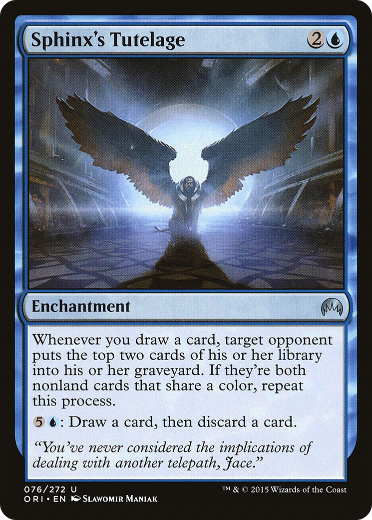 Sphinx's Tutelage [Magic Origins]-1