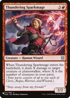 Thundering Sparkmage [The List]-1