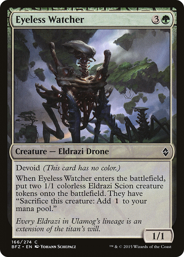 Eyeless Watcher [Battle for Zendikar]-1