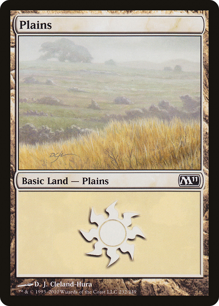 Plains (232) [Magic 2011]-1