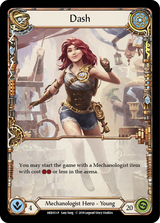 Dash [HER013-P] (Promo)  1st Edition Rainbow Foil-1
