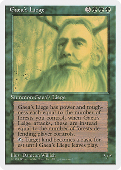 Gaea's Liege [Fourth Edition]-1