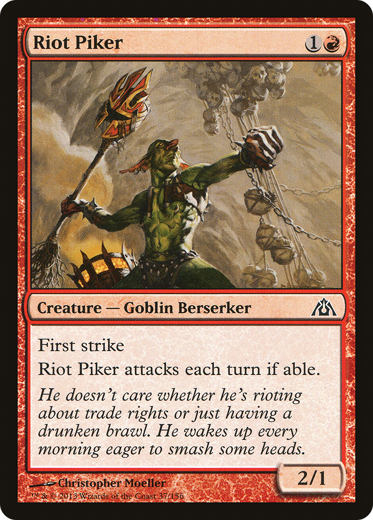 Riot Piker [Dragon's Maze]-1