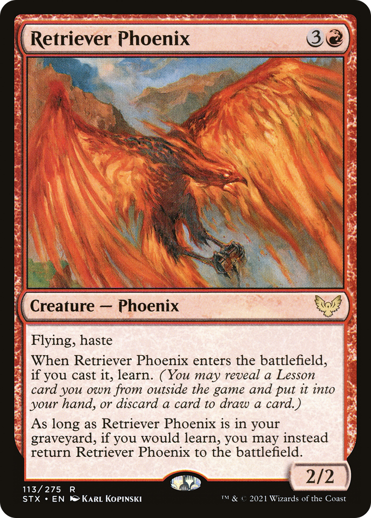 Retriever Phoenix [Strixhaven: School of Mages]-1