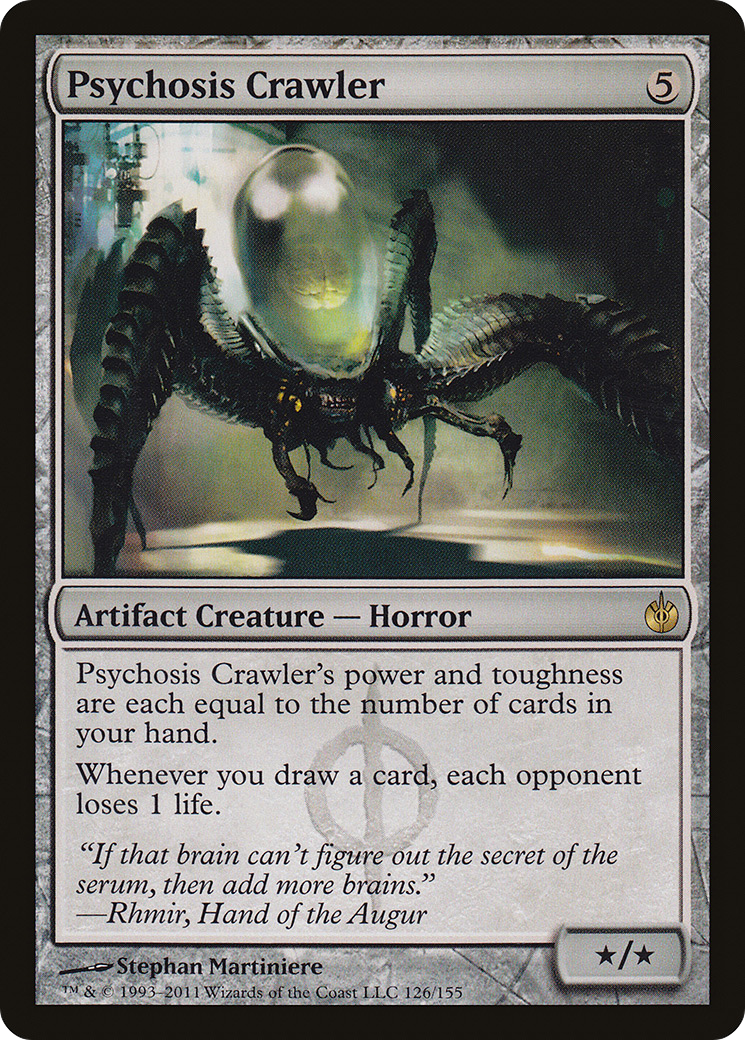 Psychosis Crawler [Mirrodin Besieged]-1