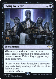 Dying to Serve [Innistrad: Crimson Vow Prerelease Promos]-1