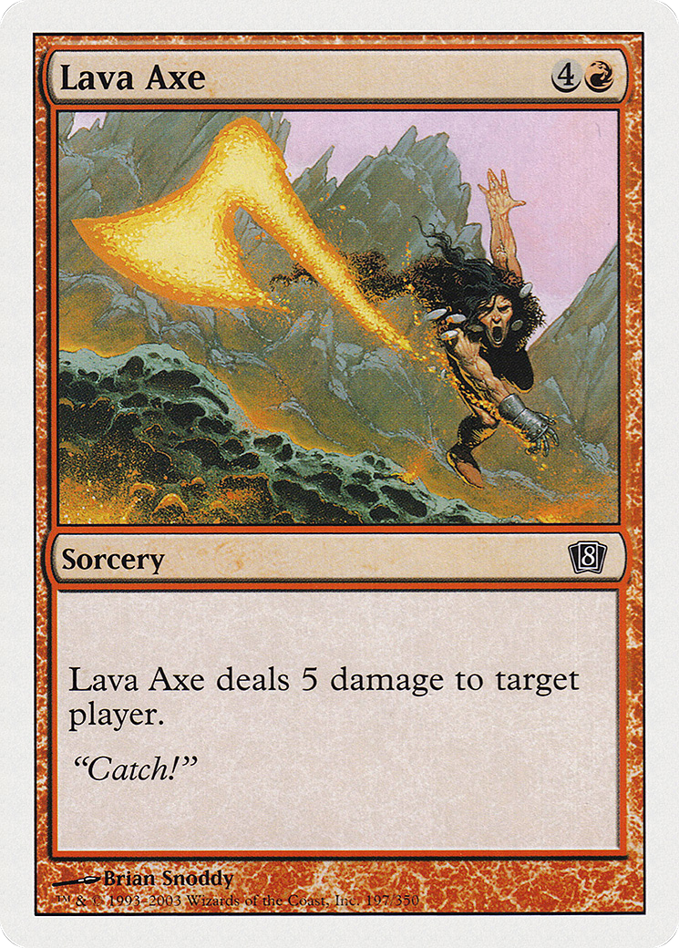 Lava Axe [Eighth Edition]-1
