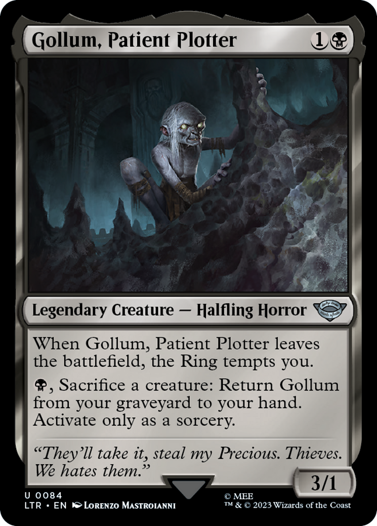 Gollum, Patient Plotter [The Lord of the Rings: Tales of Middle-Earth]-1